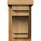Ekena Millwork Mediterranean Rough Sawn Corbel w/Backplate, Western Red Cedar, 6"W x 10"D x 10"H COR06X10X10MED01RWR - alternate 3